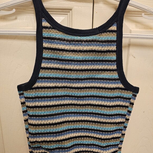 UO BDG Striped Crop Top - Picture 2 of 6